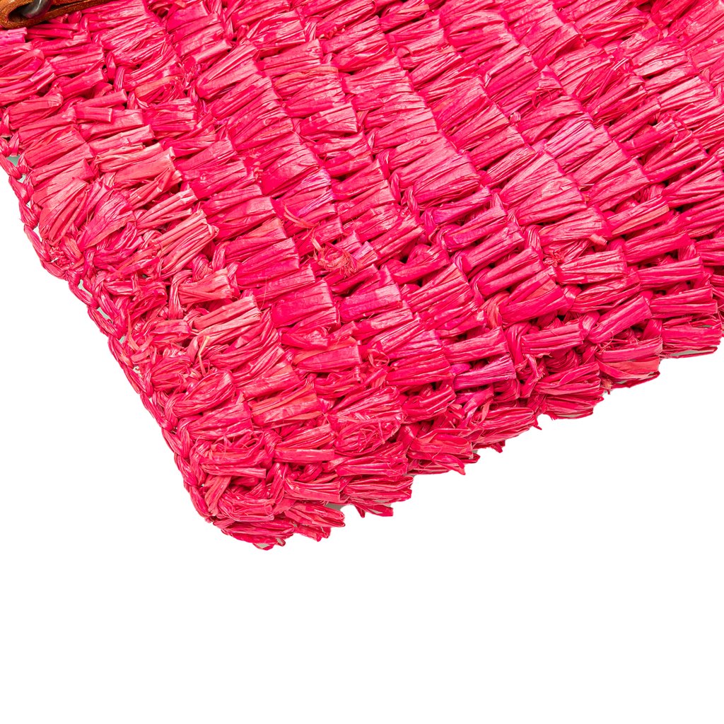 Balenciaga Small Raffia Motocross Panier Basket Tote - Image 14