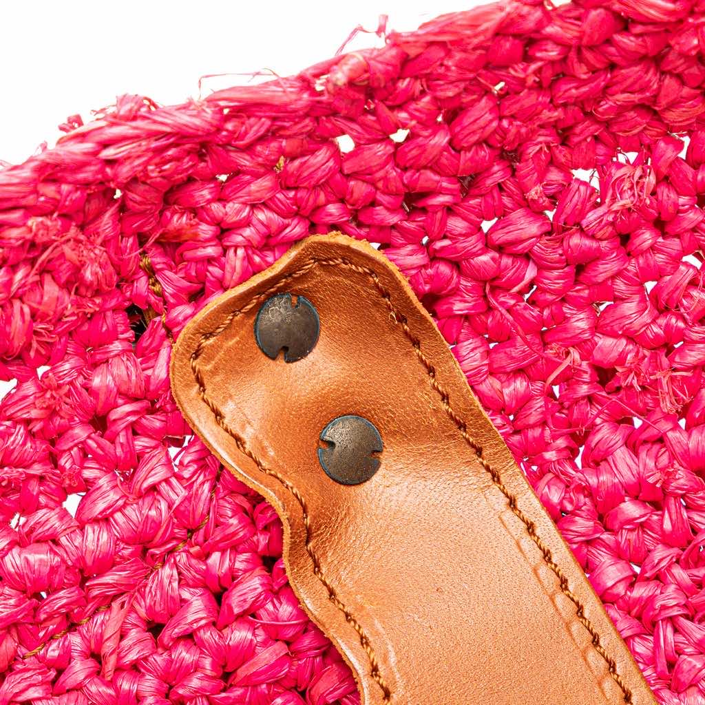 Balenciaga Small Raffia Motocross Panier Basket Tote - Image 11