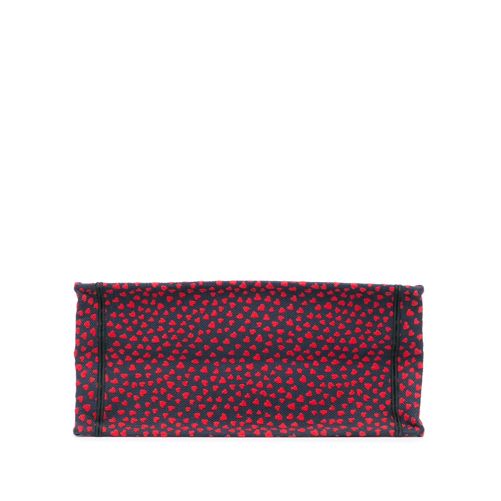 Dior Medium Canvas Pop Hearts I Love Paris Book Tote - 3