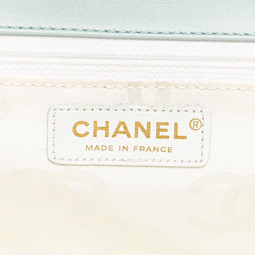 Chanel Quilted Lambskin Wild Stitch Top Handle Flap - 5