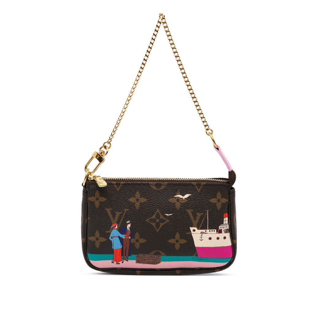 Louis Vuitton Monogram Transatlantic Mini Pochette Accessoires