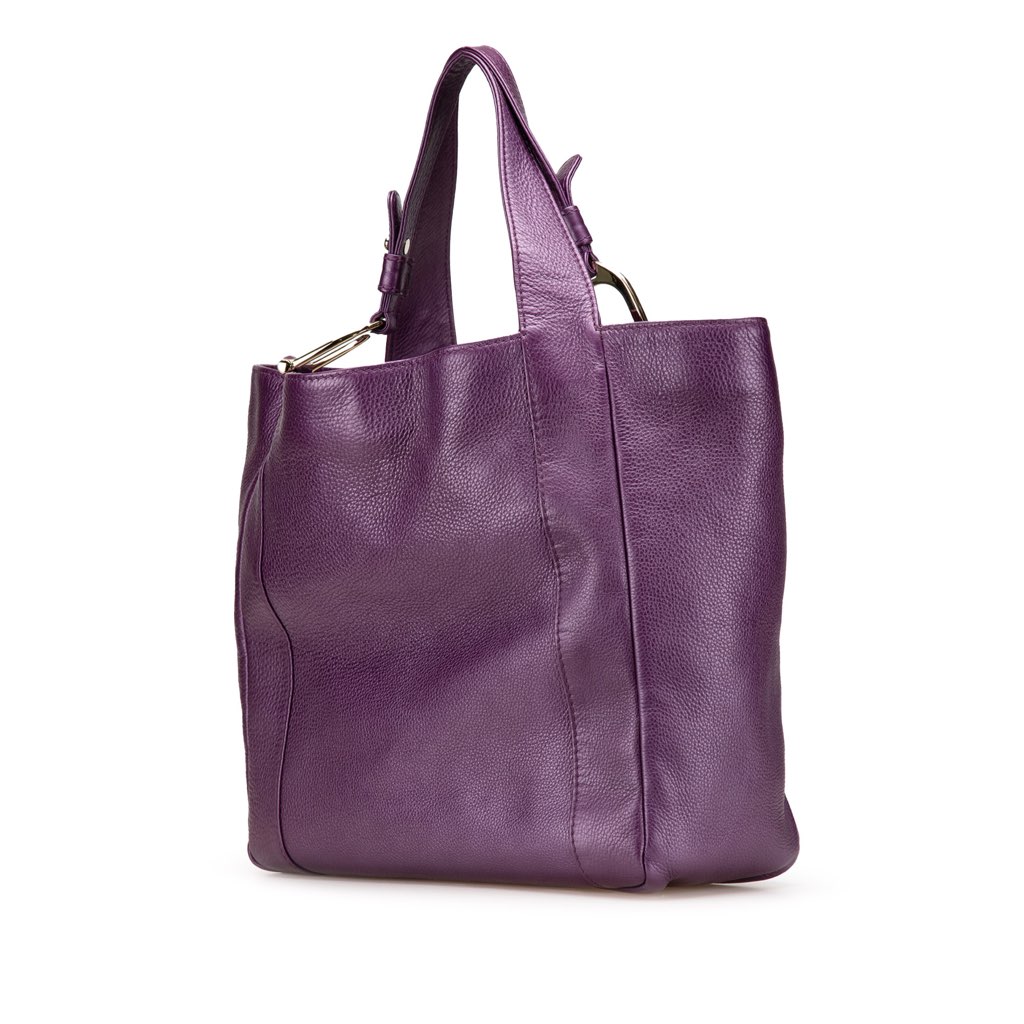 Gucci Leather Greenwich Tote - 2