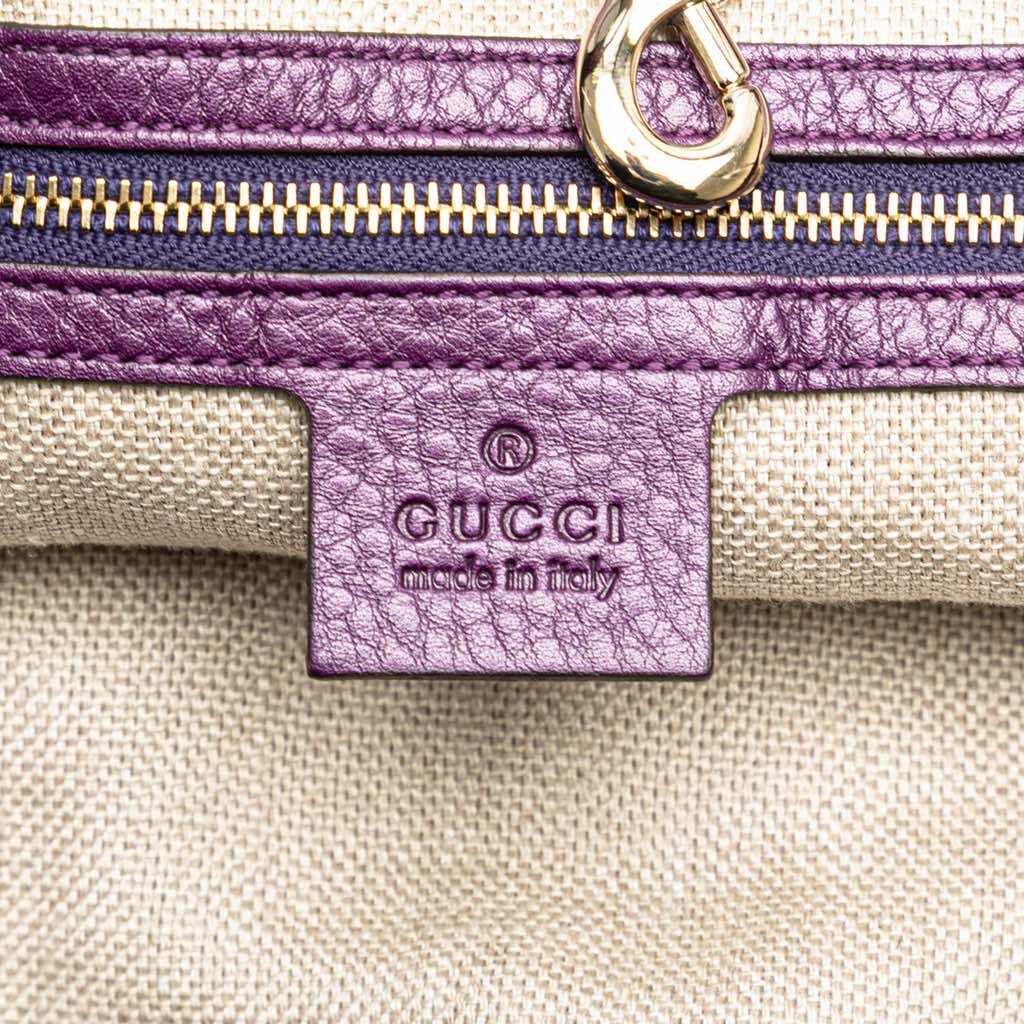 Gucci Leather Greenwich Tote - 5