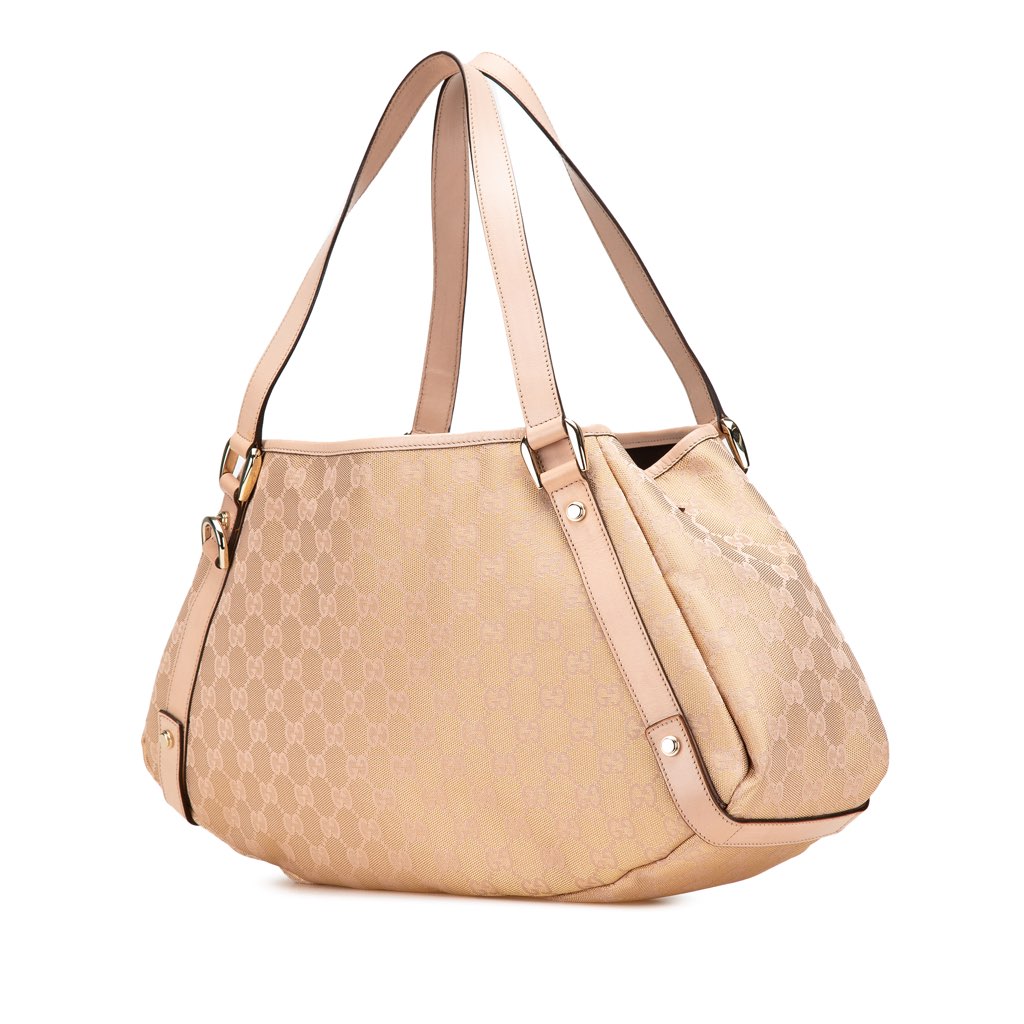 Gucci GG Canvas Abbey D Ring Tote - Back view