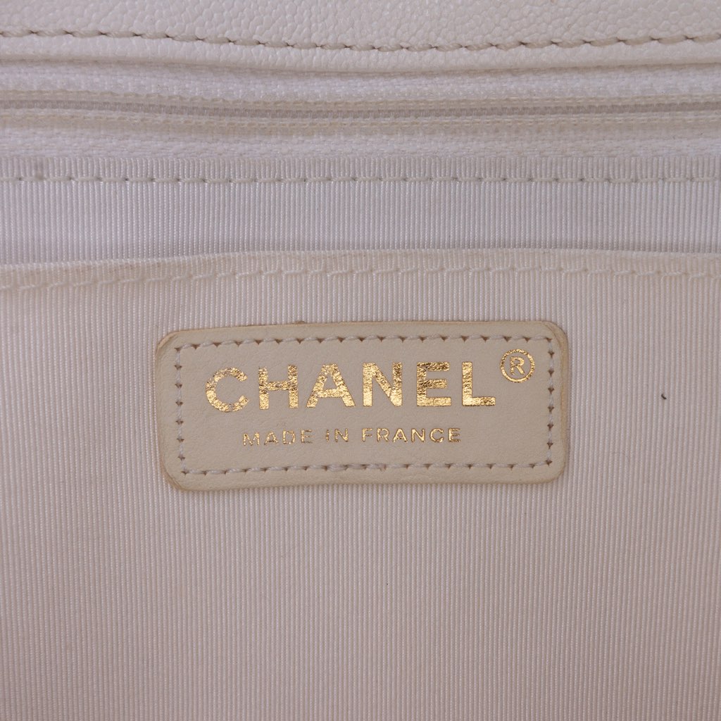 Chanel Medium CC Quilted Caviar Buckle Strap Messenger Bag - 5
