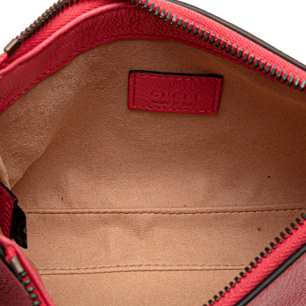 Gucci Mini Leather Aphrodite Shoulder Bag - 4