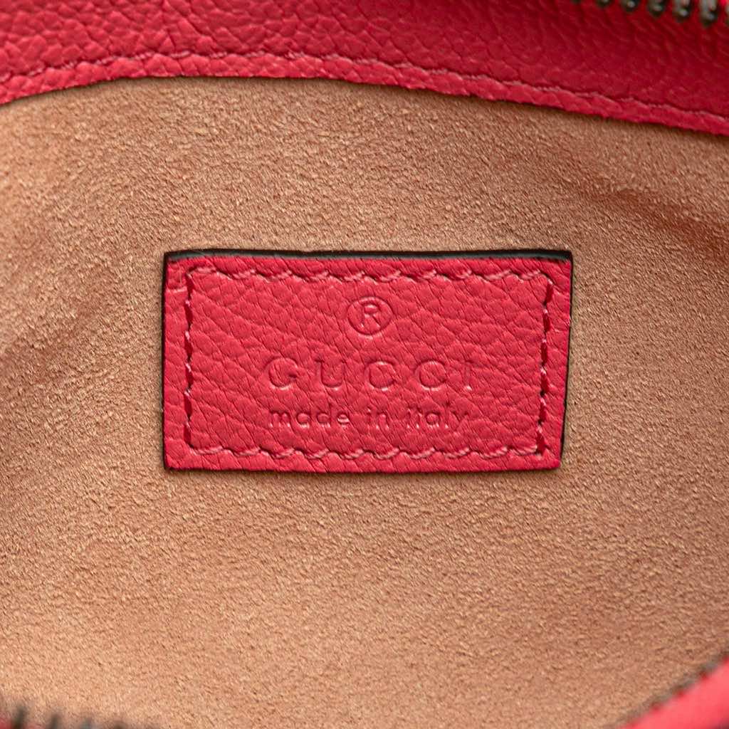 Gucci Mini Leather Aphrodite Shoulder Bag - Side view