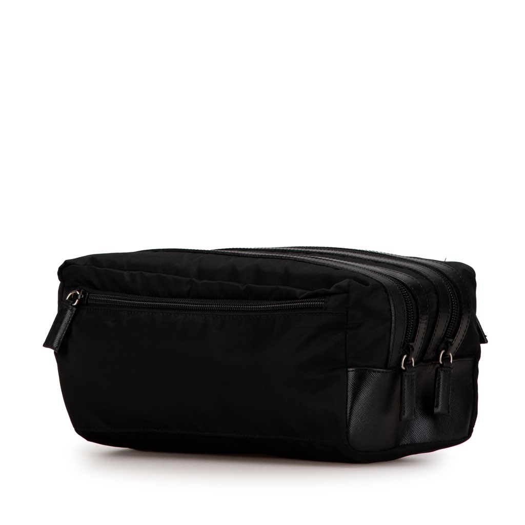 Prada Tessuto Double Zip Pouch - 2