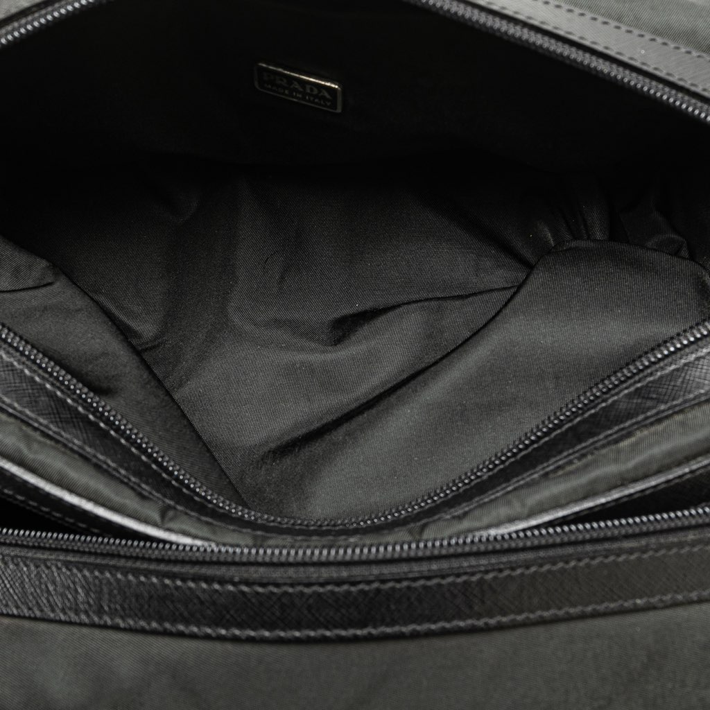 Prada Tessuto Double Zip Pouch - 5