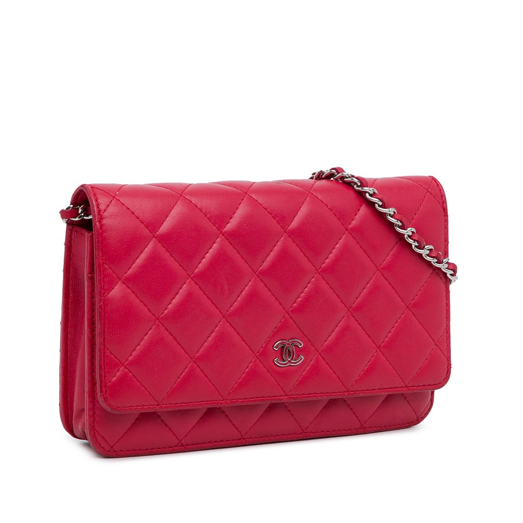 Chanel Classic Lambskin Wallet on Chain - 2