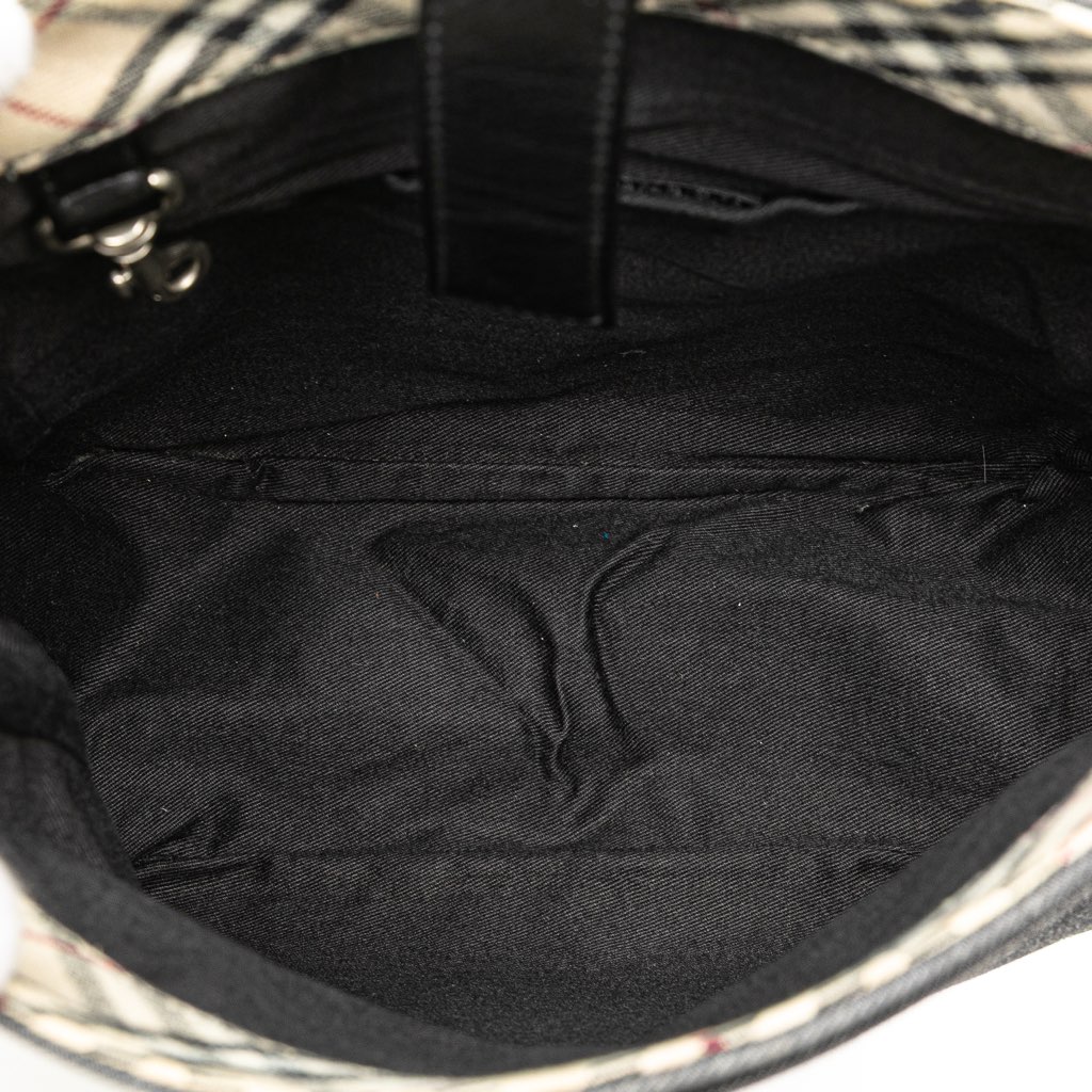 Burberry Nova Check Canvas and Denim Crossbody - 4