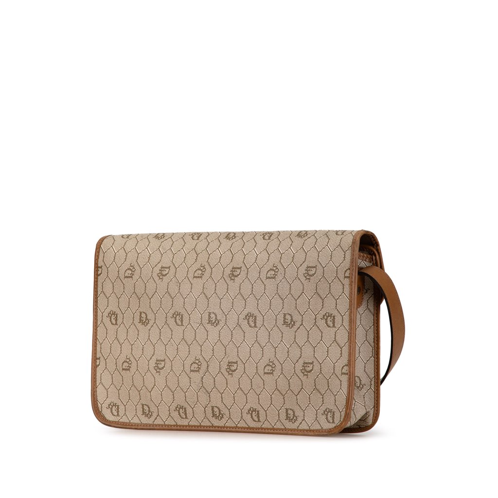 Dior Honeycomb Coated Canvas Crossbody - 2