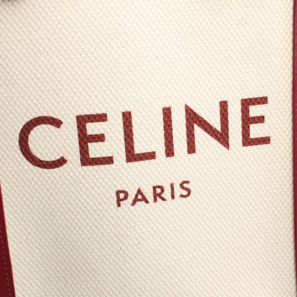 Celine Mini Canvas Vertical Cabas Satchel - 4