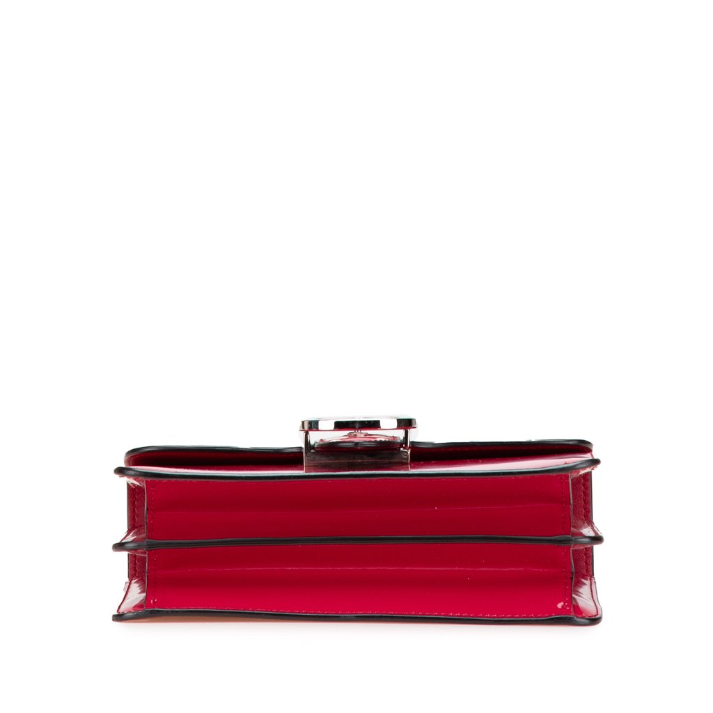 Gucci Small Polished Calfskin Interlocking G Dollar Crossbody - Image 6