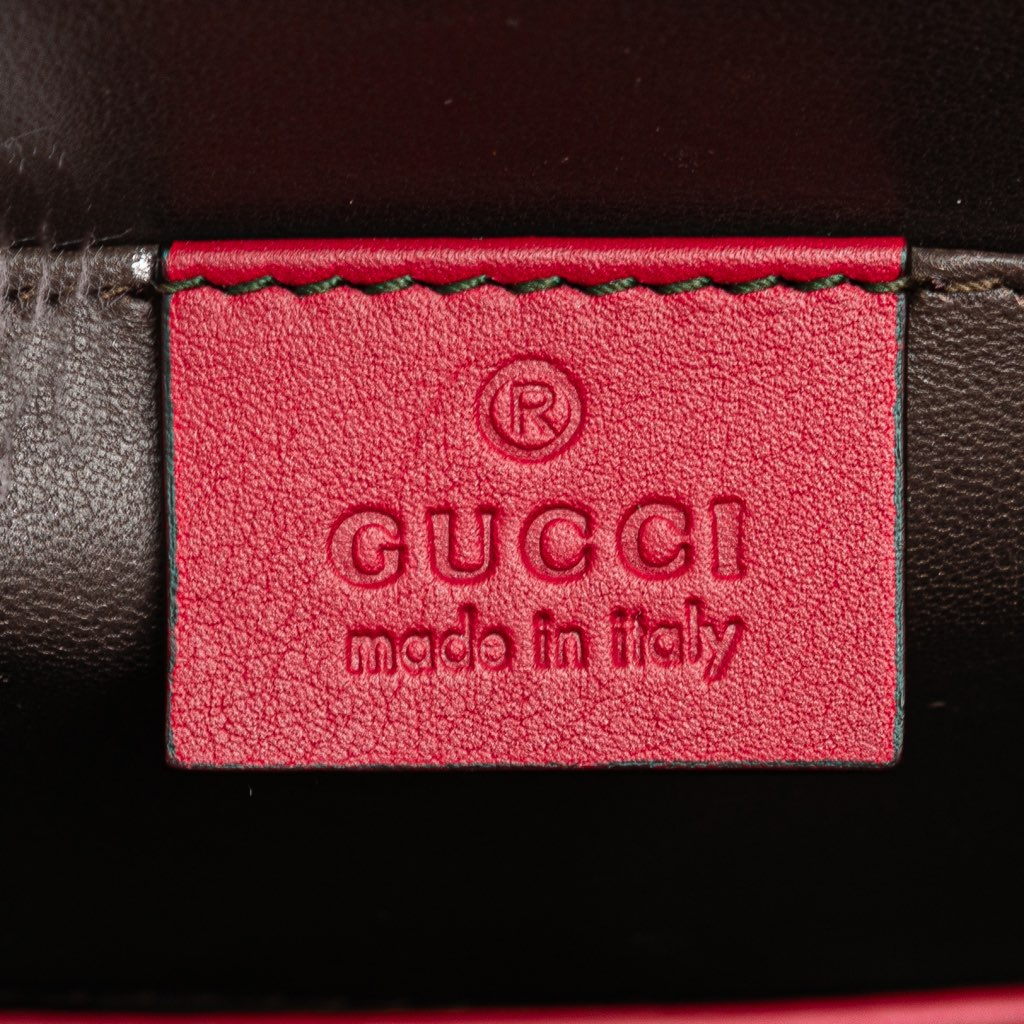 Gucci Small Polished Calfskin Interlocking G Dollar Crossbody - Side view