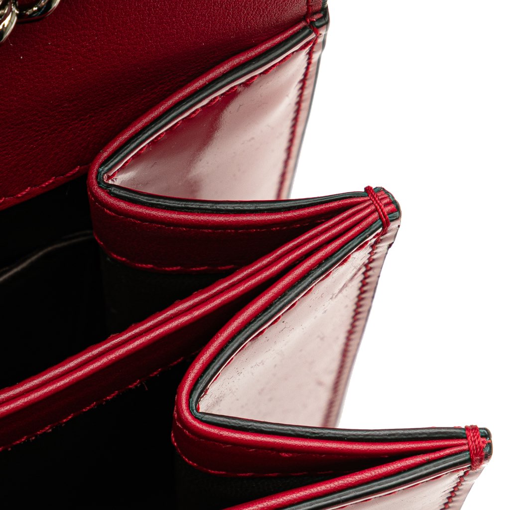 Gucci Small Polished Calfskin Interlocking G Dollar Crossbody - Image 12