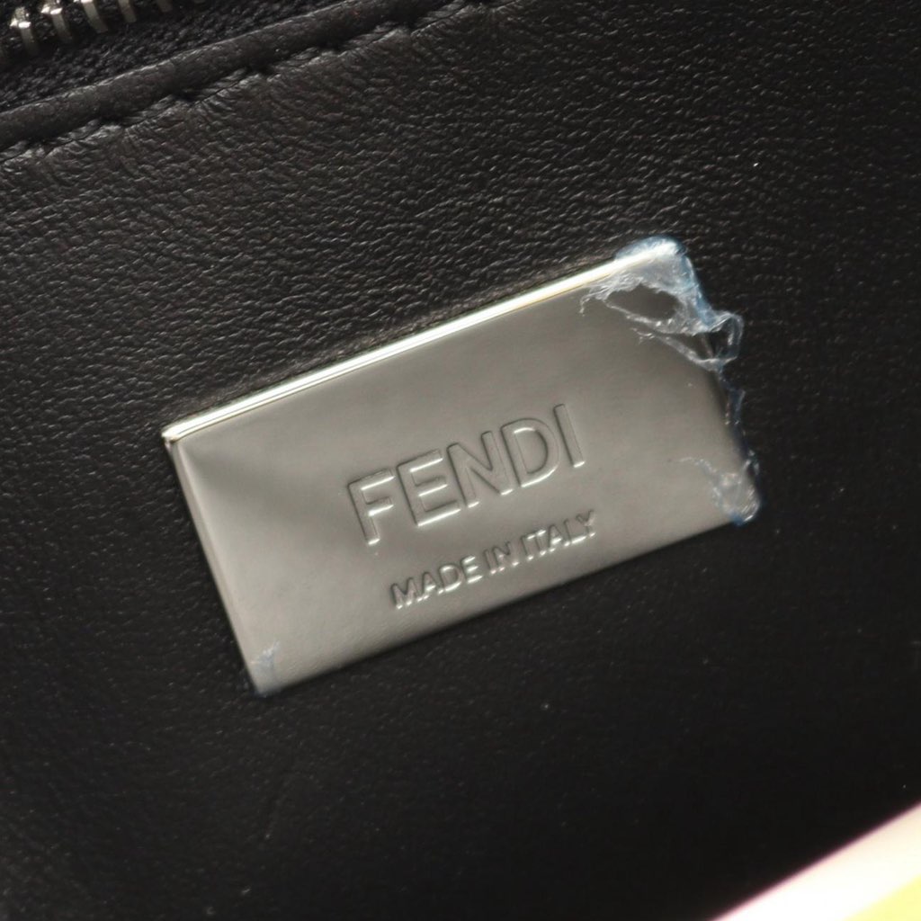 Fendi Mini Leather Peekaboo Iconic Satchel - 4
