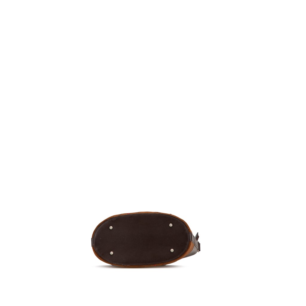 Burberry Suede Leather Shoulder Bag - Image 6