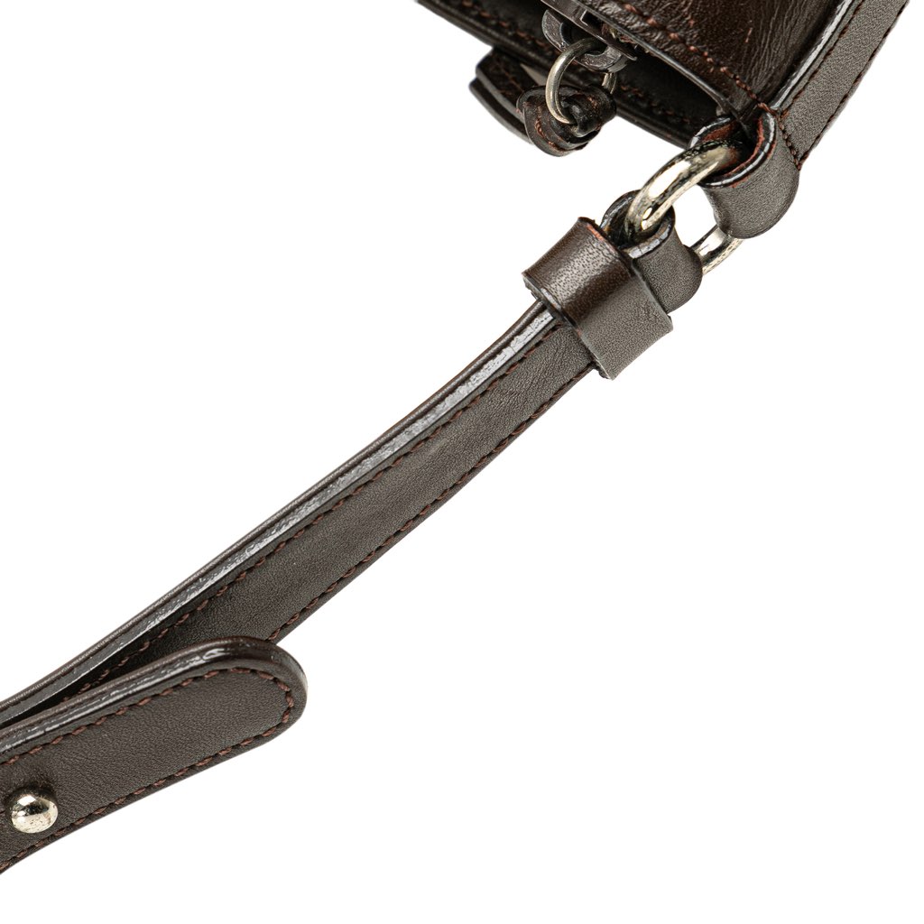 Burberry Suede Leather Shoulder Bag - Image 11