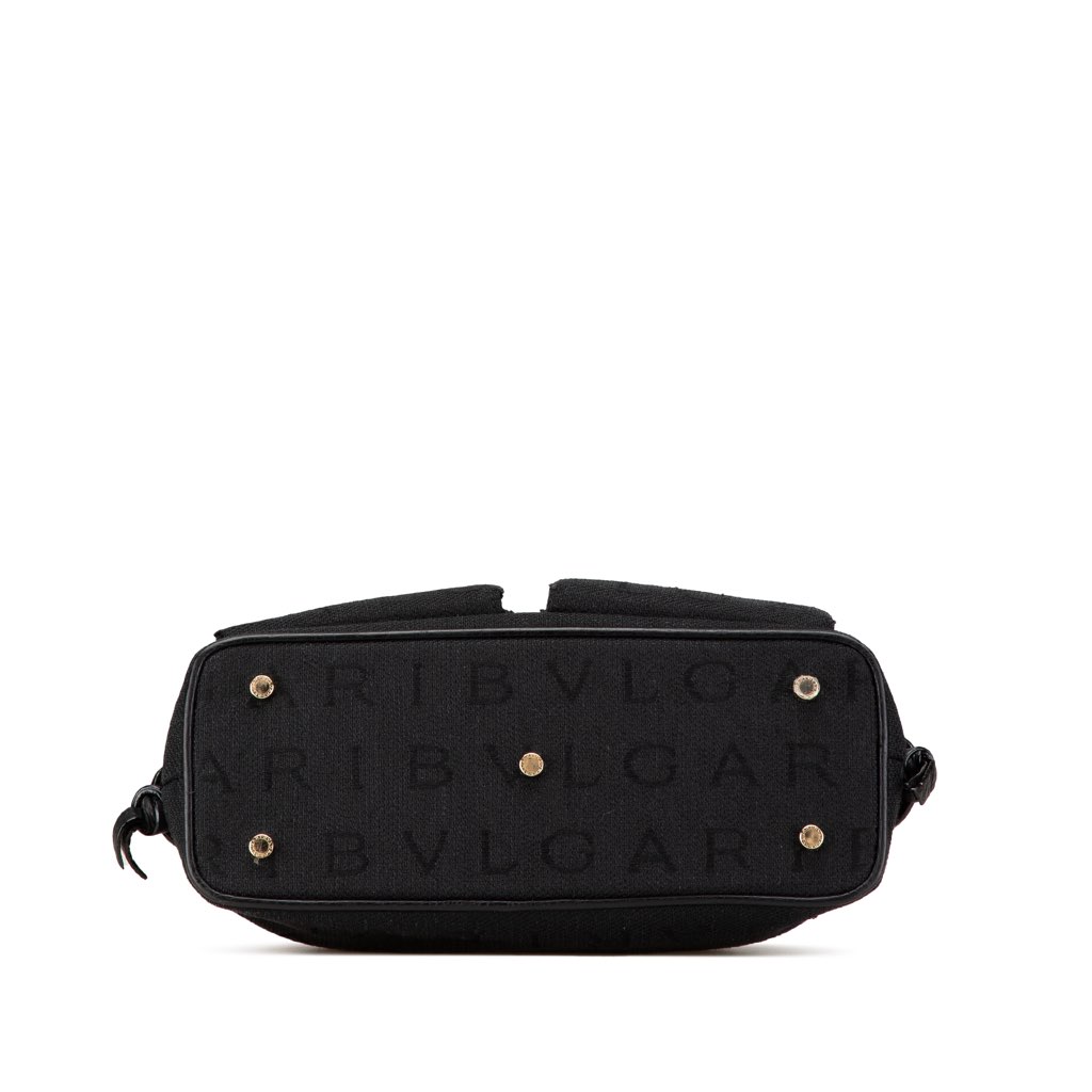 Bvlgari Logomania Canvas Handbag - 3