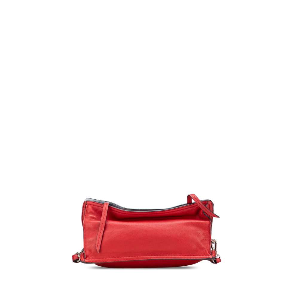 Prada Glace Calf Etiquette Flap Crossbody - Image 6