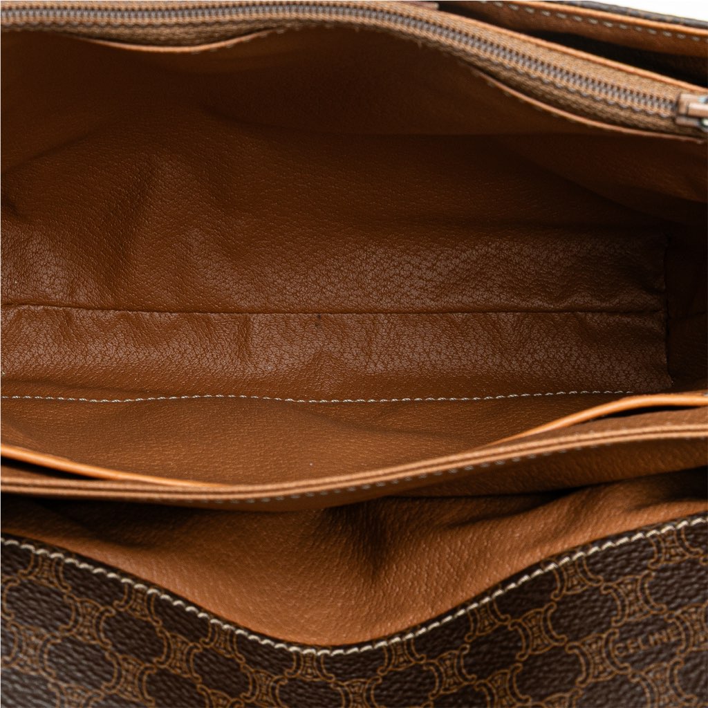 Celine Macadam Coated Canvas Crossbody - 4