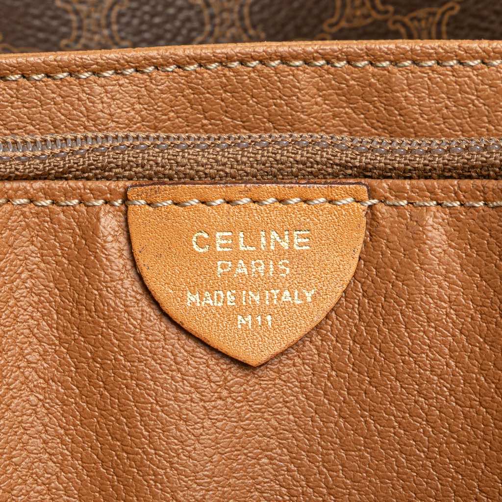 Celine Macadam Coated Canvas Crossbody - 5