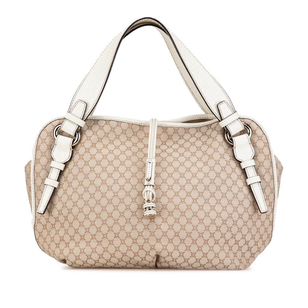 Celine Macadam Canvas Bittersweet Hobo