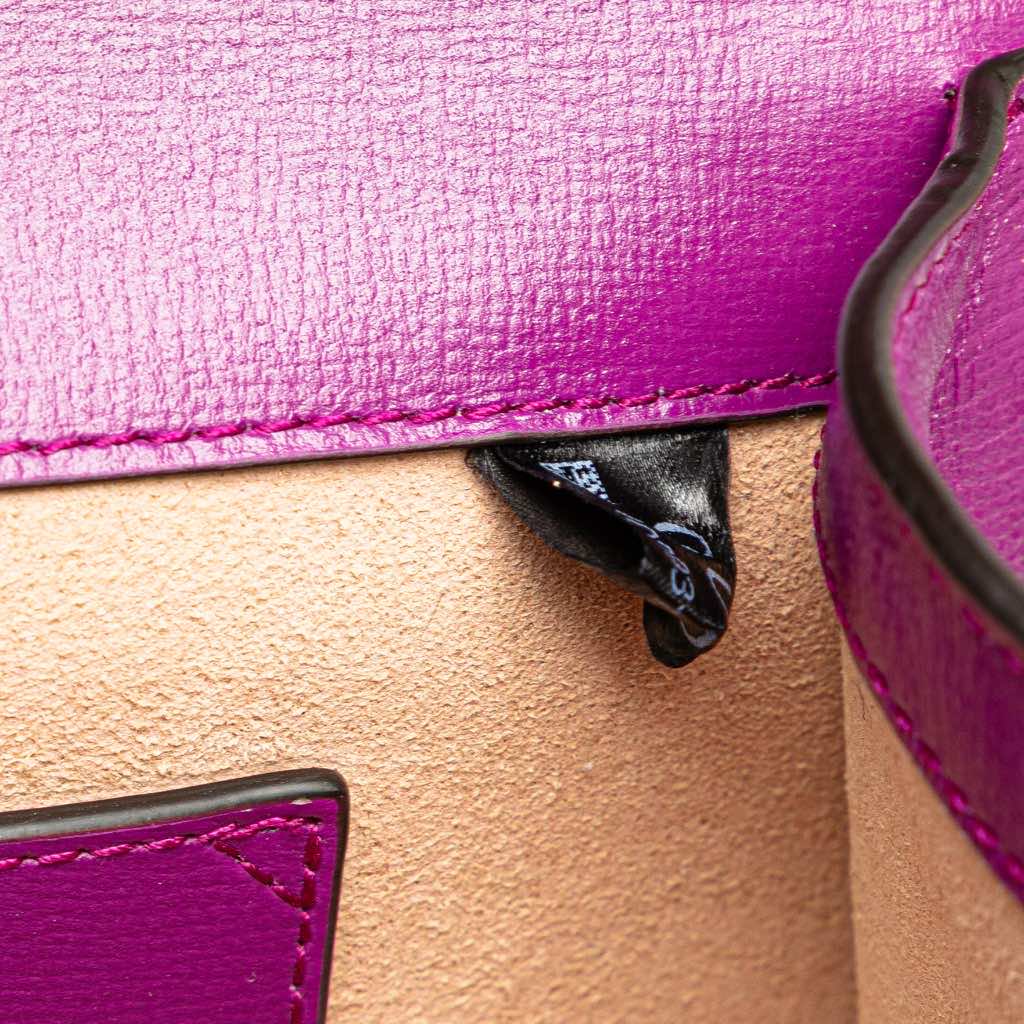 Gucci Mini Leather Horsebit 1955 Web Crossbody - Detail 1