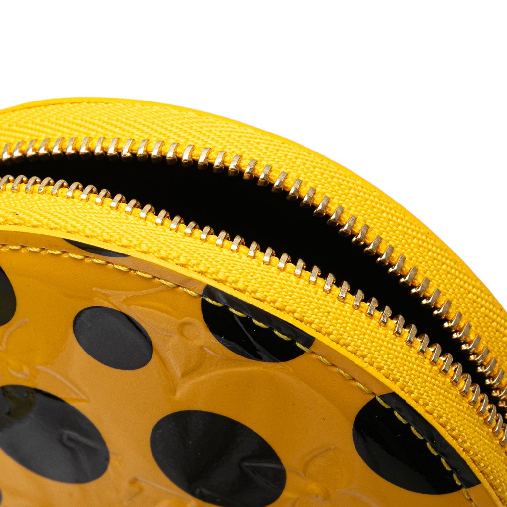 Louis Vuitton Monogram Vernis Kusama Infinity Dots Chapeau Coin Purse - Detail 1