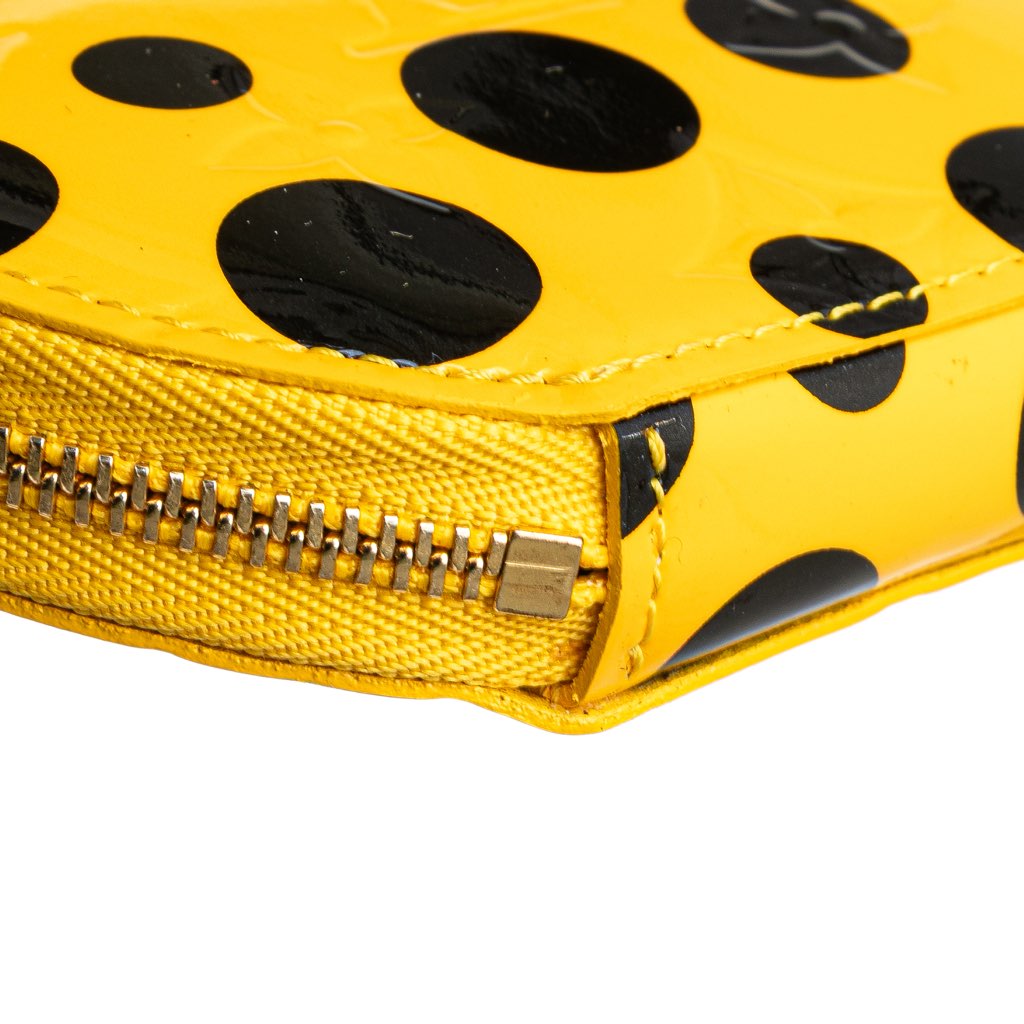 Louis Vuitton Monogram Vernis Kusama Infinity Dots Chapeau Coin Purse - Image 10