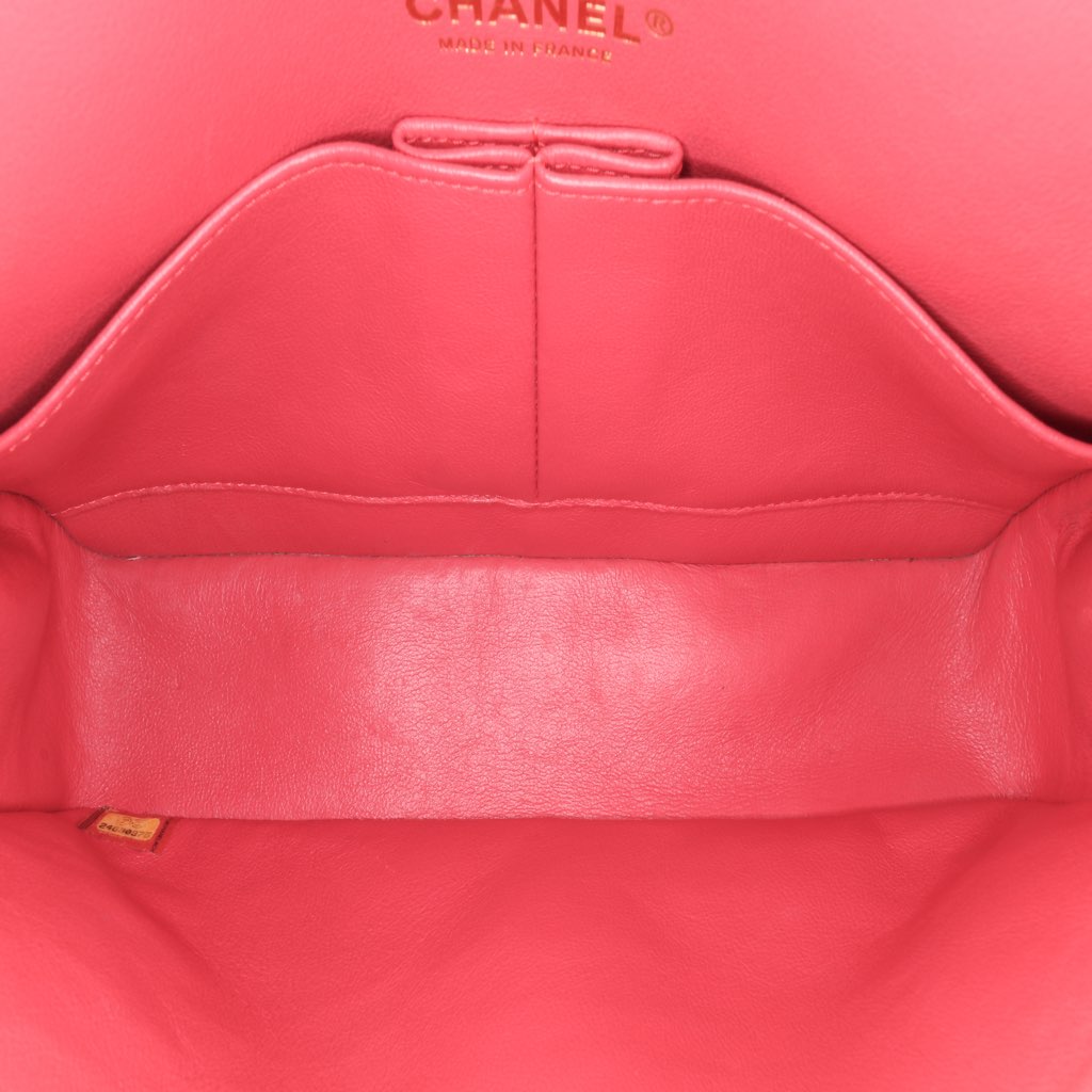 Chanel Medium Classic Chevron Lambskin Double Flap - 4