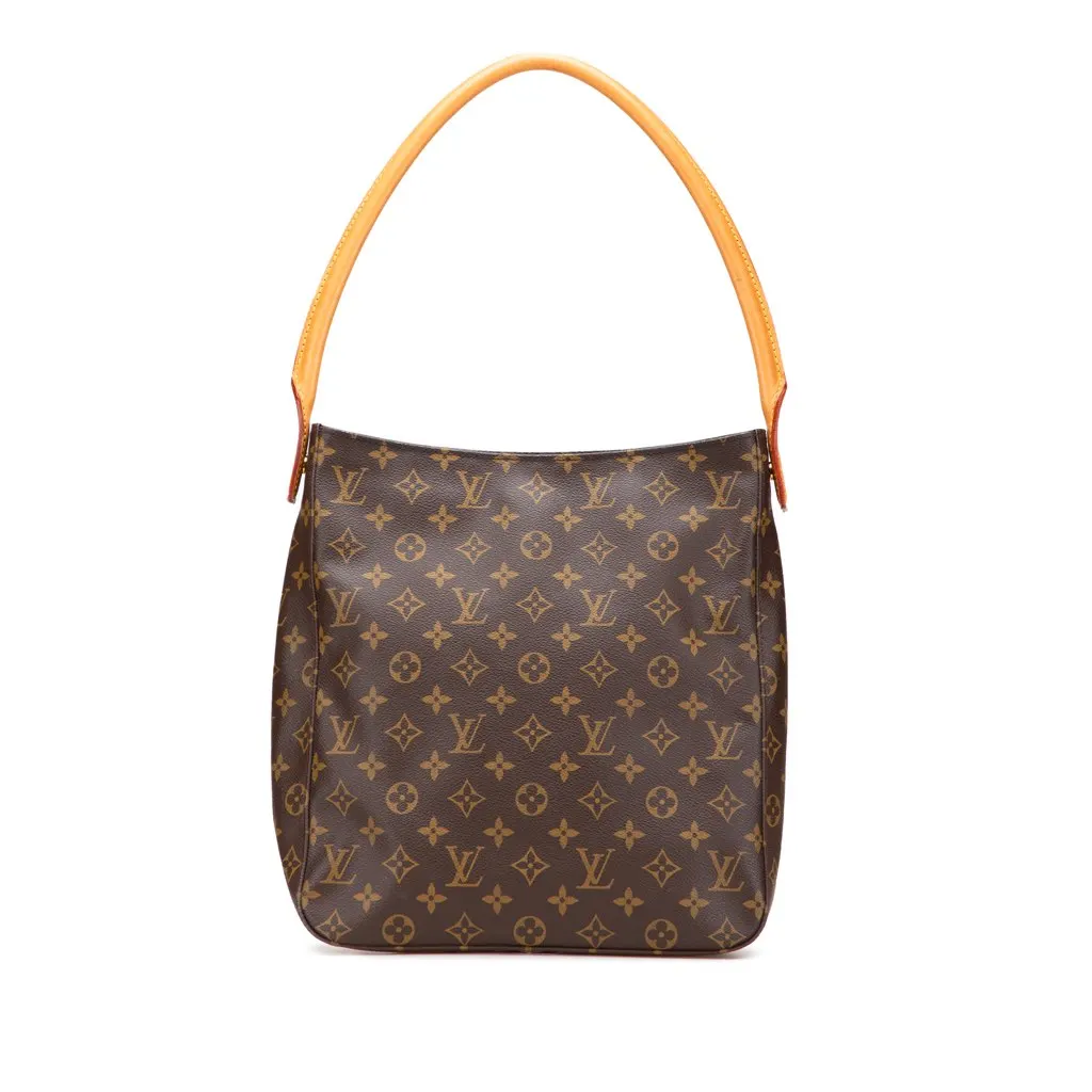 Louis Vuitton Monogram Looping GM Brown Canvas Very good - Front View