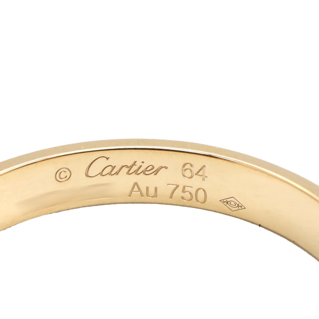 Cartier 18K Yellow Gold Small Love Ring - 2