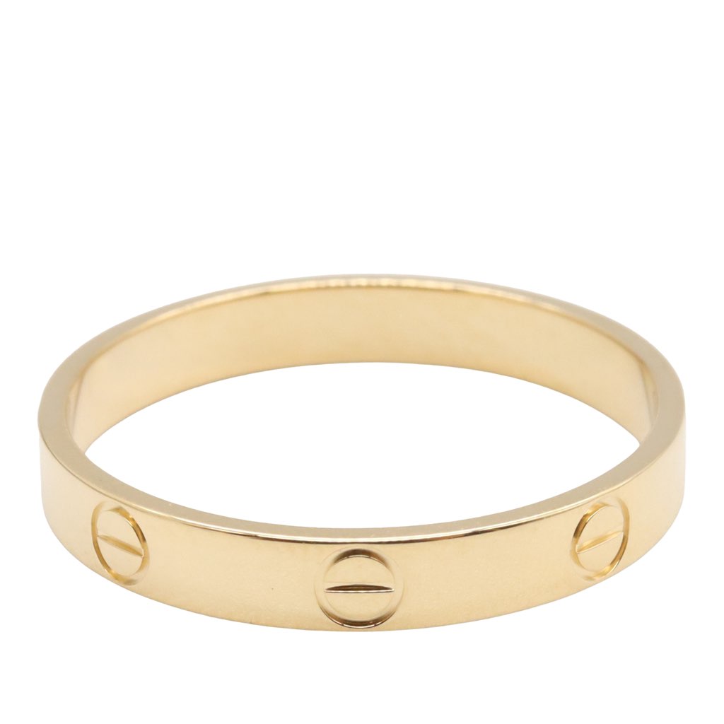 Cartier 18K Yellow Gold Small Love Ring - 3