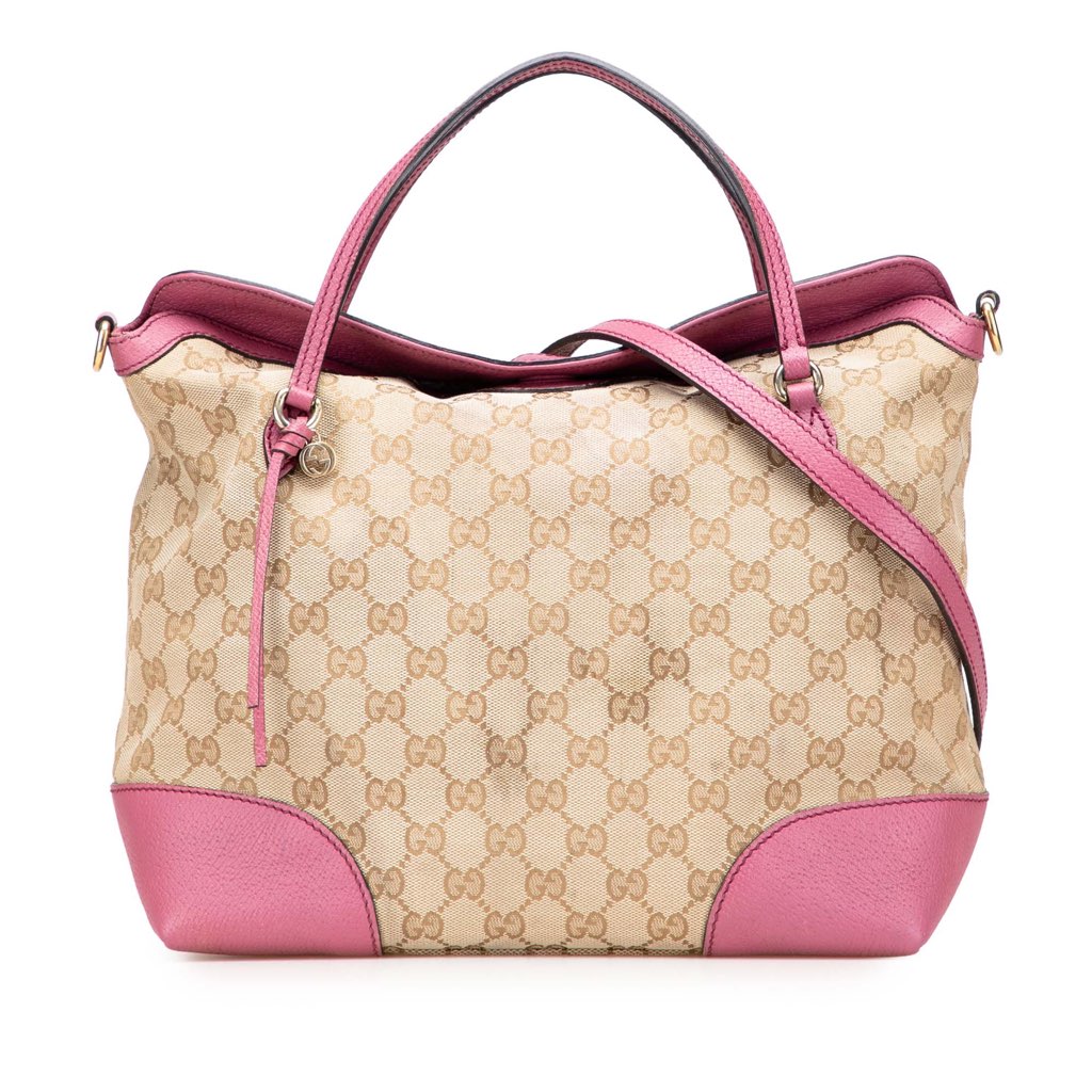 Gucci Medium GG Canvas Bree Satchel