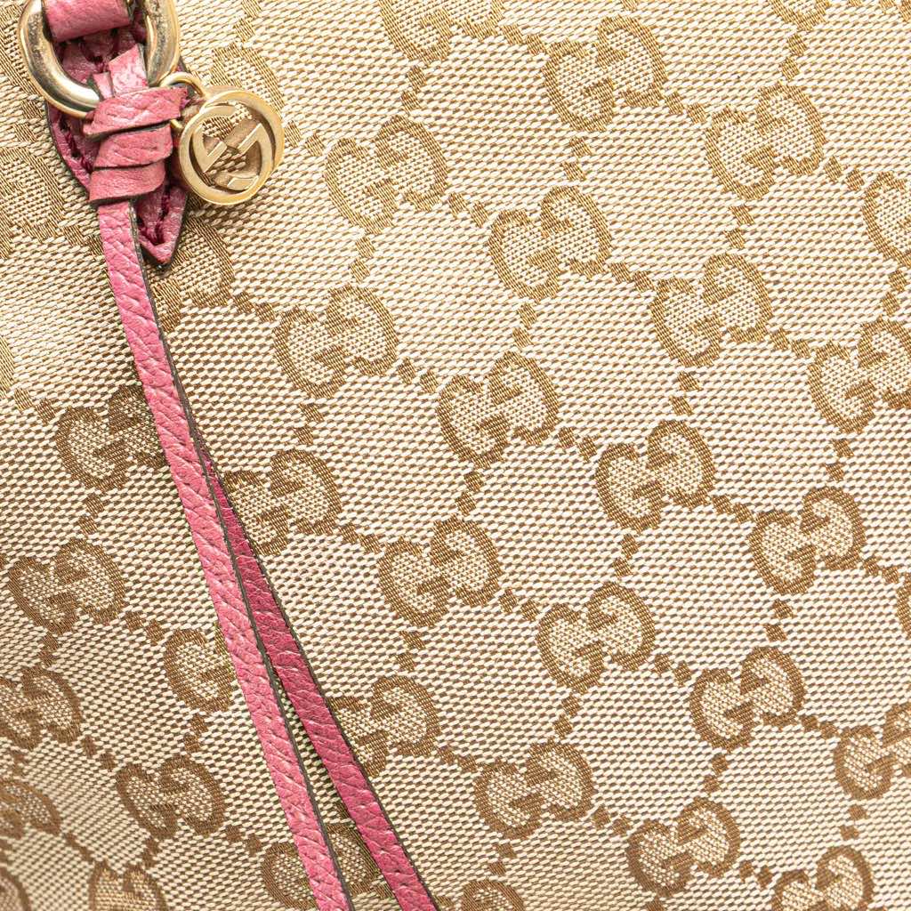 Gucci Medium GG Canvas Bree Satchel - Image 12