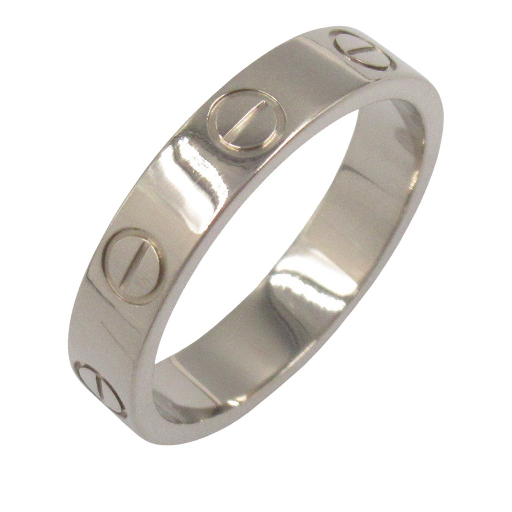 Cartier 18K White Gold Small Love Ring - 2