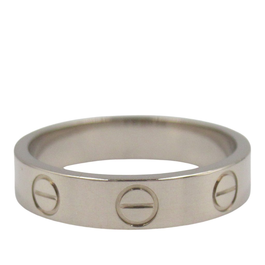 Cartier 18K White Gold Small Love Ring - 3