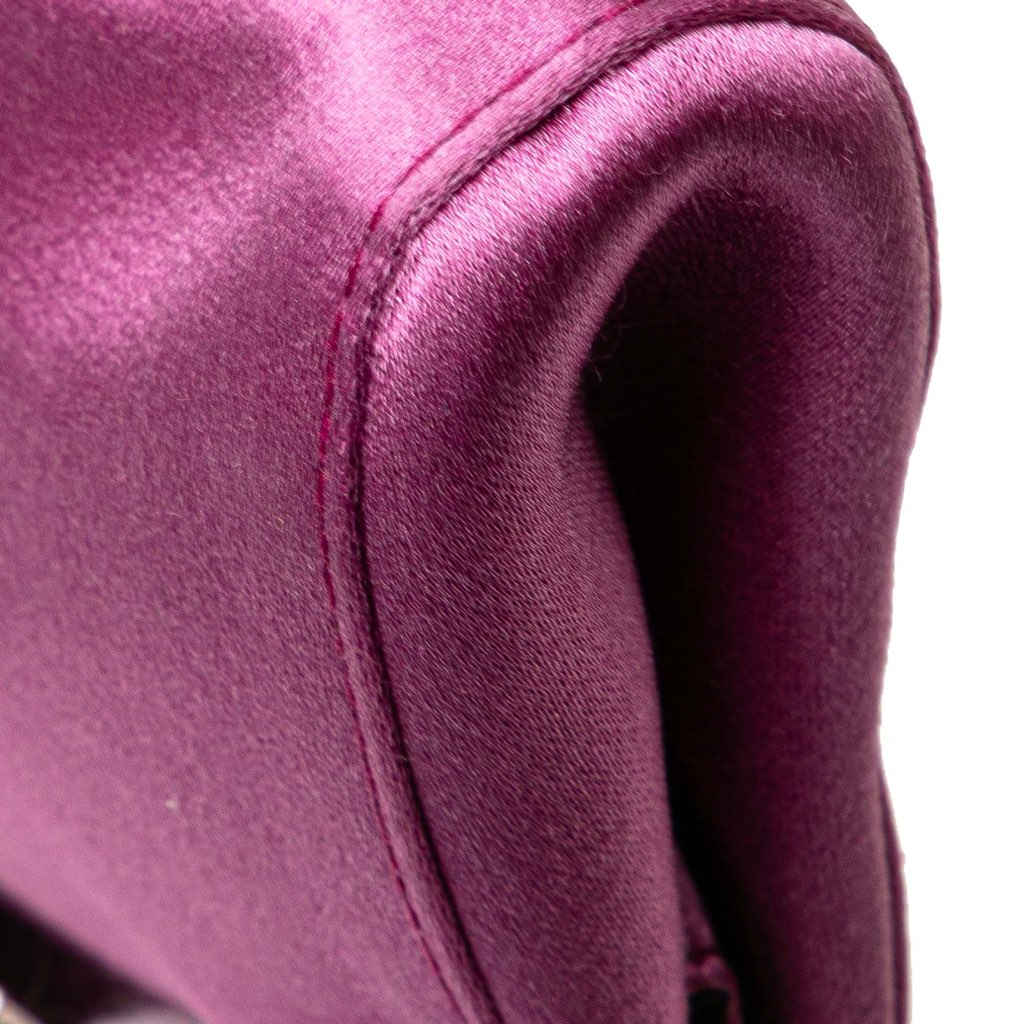 Miu Miu Satin Clasp Clutch on Strap - Image 10