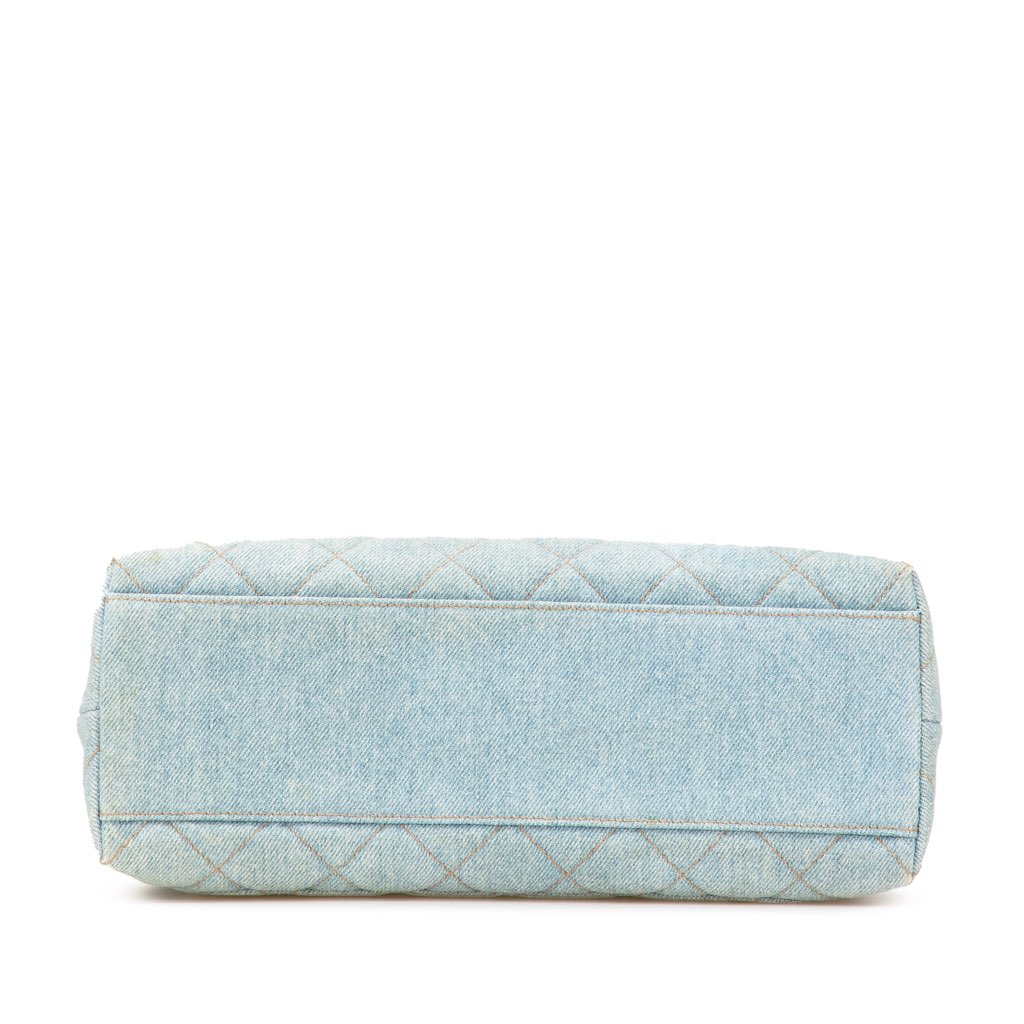 Chanel Denim Kelly Top Handle Bag - 3