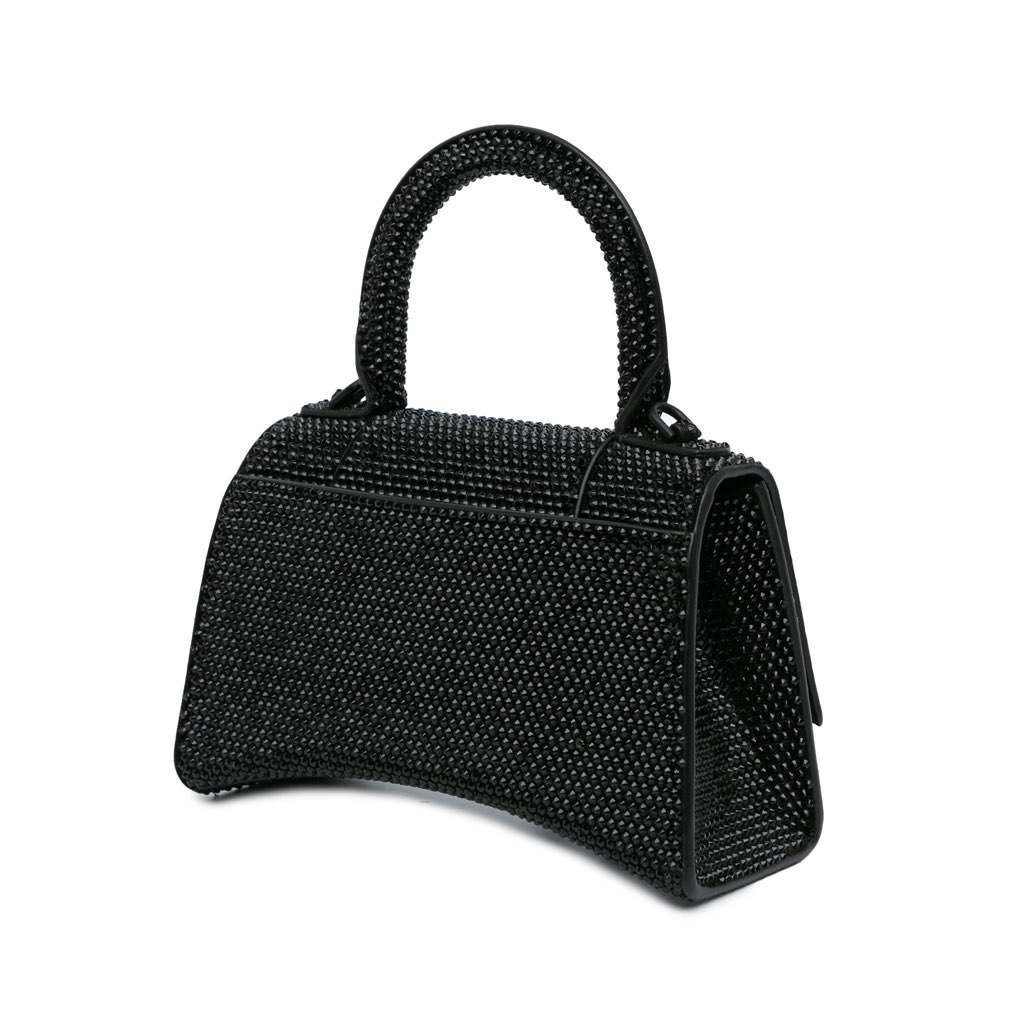 Balenciaga XS Rhinestone Hourglass Satchel - 2