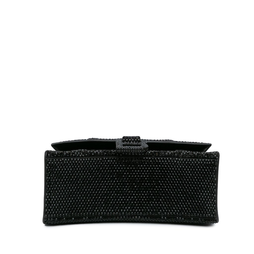 Balenciaga XS Rhinestone Hourglass Satchel - 3