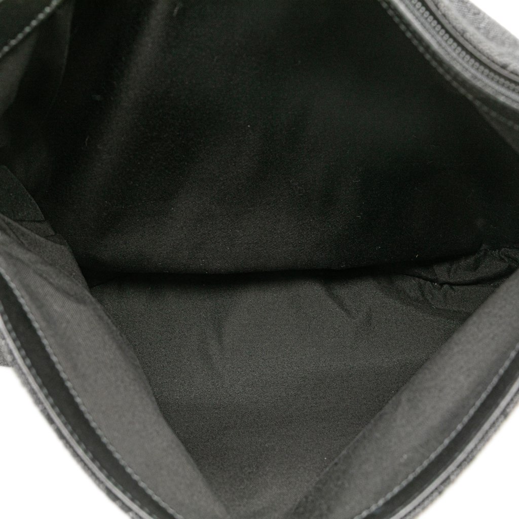 Gucci Large GG Denim Horsebit Classic Ring Hobo - 5