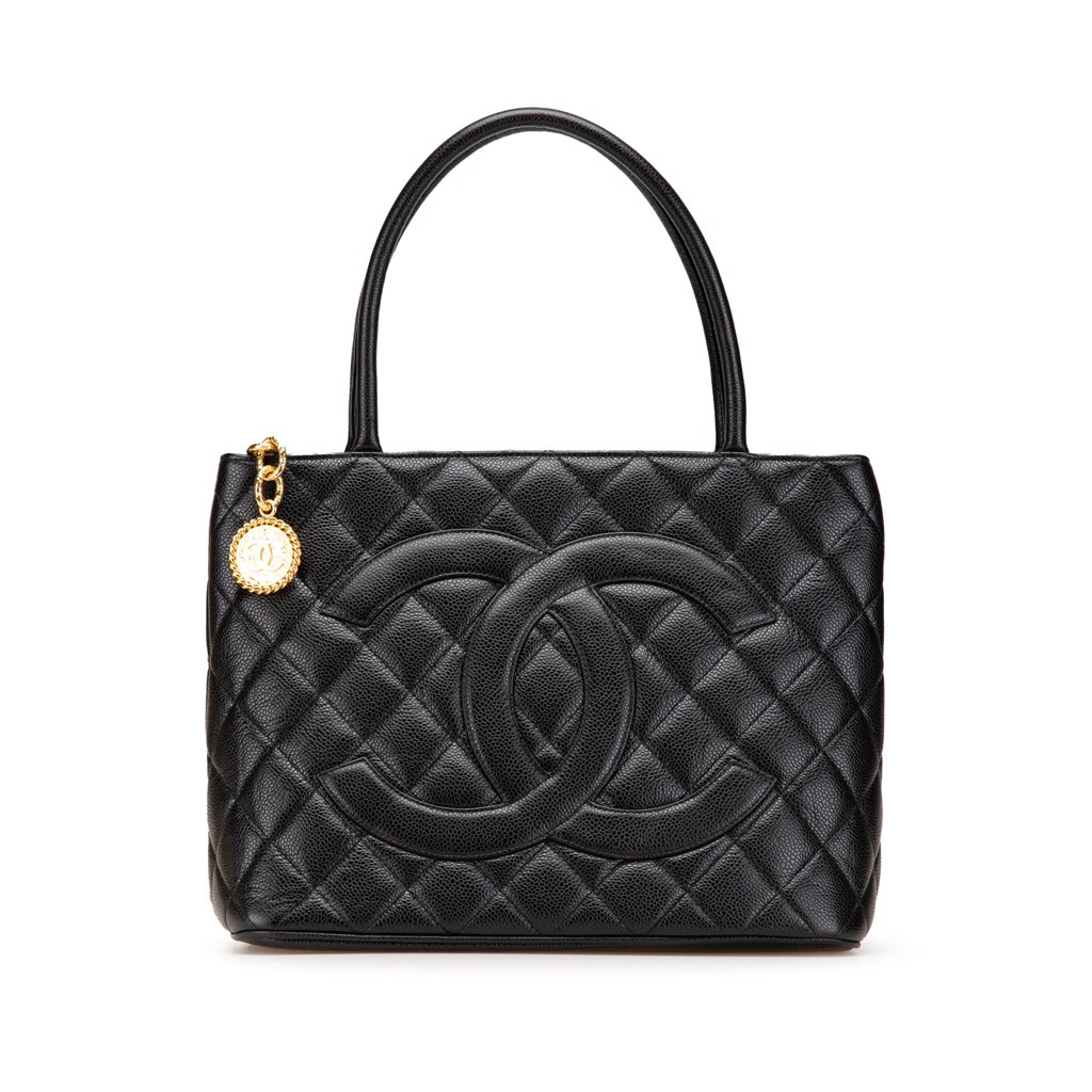 Chanel Caviar Medallion Tote