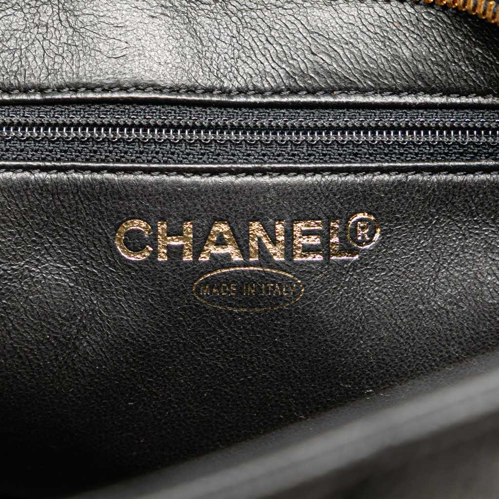 Chanel Caviar Medallion Tote - Side view
