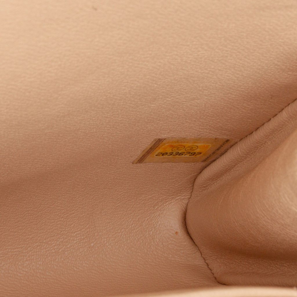 Chanel CC Bicolor Woven Lambskin Crystal Pearl Flap - Image 10