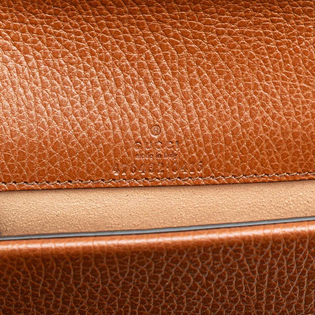 Gucci Super Mini GG Denim Dionysus Crossbody - 5