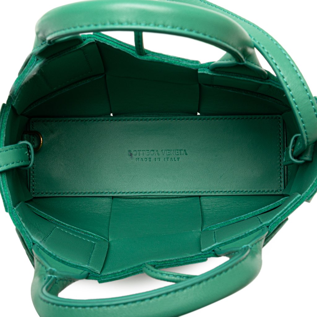 Bottega Veneta Candy Lambskin Intreccio Arco Tote - 4