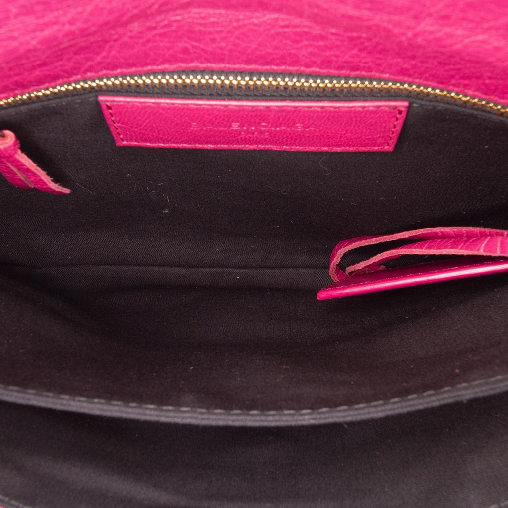 Balenciaga Lambskin Motocross Classic Giant 12 Envelope Crossbody - 5